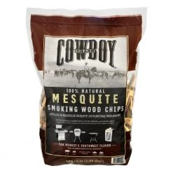 Flash Sale 🧨 Cowboy Charcoal Grilling Fuels Mesquite 180 Cubic Inch(Es) Wood Chips 👏