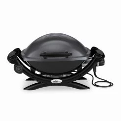 Outlet 🤩 Weber Grills Q1400 1560-Watt Dark Gray Electric Grill 🔥