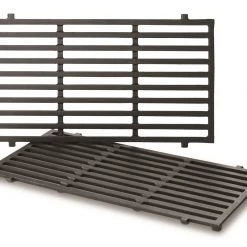 Promo 🤩 Weber Grill Replacement Parts 17.5-in x 10.2-in 2-Pack Rectangle Porcelain-coated Cast Iron Cooking Grate ✔️