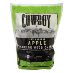 Wholesale 🎉 Cowboy Charcoal Grilling Fuels Cowboy Apple Wood Chunks, 600 cu in 👏