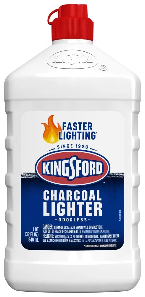 Budget ❤️ Kingsford Grilling Tools & Accessories Odorless 32-fl oz Charcoal Lighter Fluid 🎉 1 Budget ❤️ Kingsford Grilling Tools & Accessories Odorless 32-fl oz Charcoal Lighter Fluid 🎉