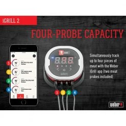 Outlet π Weber Grill Replacement Parts iGrill Round Bluetooth Compatibility Grill Thermometer π 18 Outlet π Weber Grill Replacement Parts iGrill Round Bluetooth Compatibility Grill Thermometer π -Grills & Outdoor Cooking Sales 08052840
