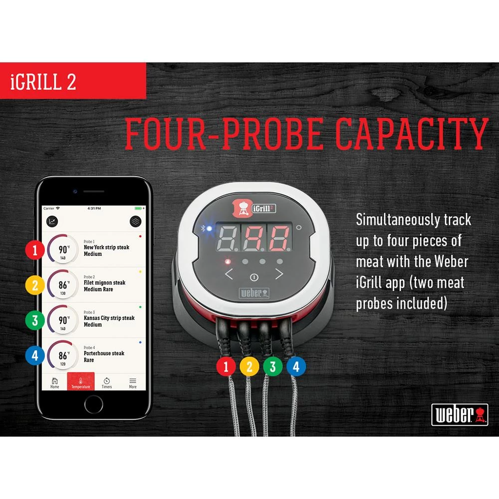 Outlet π Weber Grill Replacement Parts iGrill Round Bluetooth Compatibility Grill Thermometer π 8 Outlet π Weber Grill Replacement Parts iGrill Round Bluetooth Compatibility Grill Thermometer π - Image 8