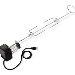 Buy 💯 Weber Grilling Tools & Accessories 42.1-in Stainless Steel Grill Rotisserie ❤️