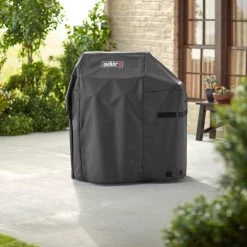 Top 10 😀 Weber Grilling Tools & Accessories 48-in W x 42-in H Black Gas Grill Cover ⌛ -Grills & Outdoor Cooking Sales 08666507 scaled