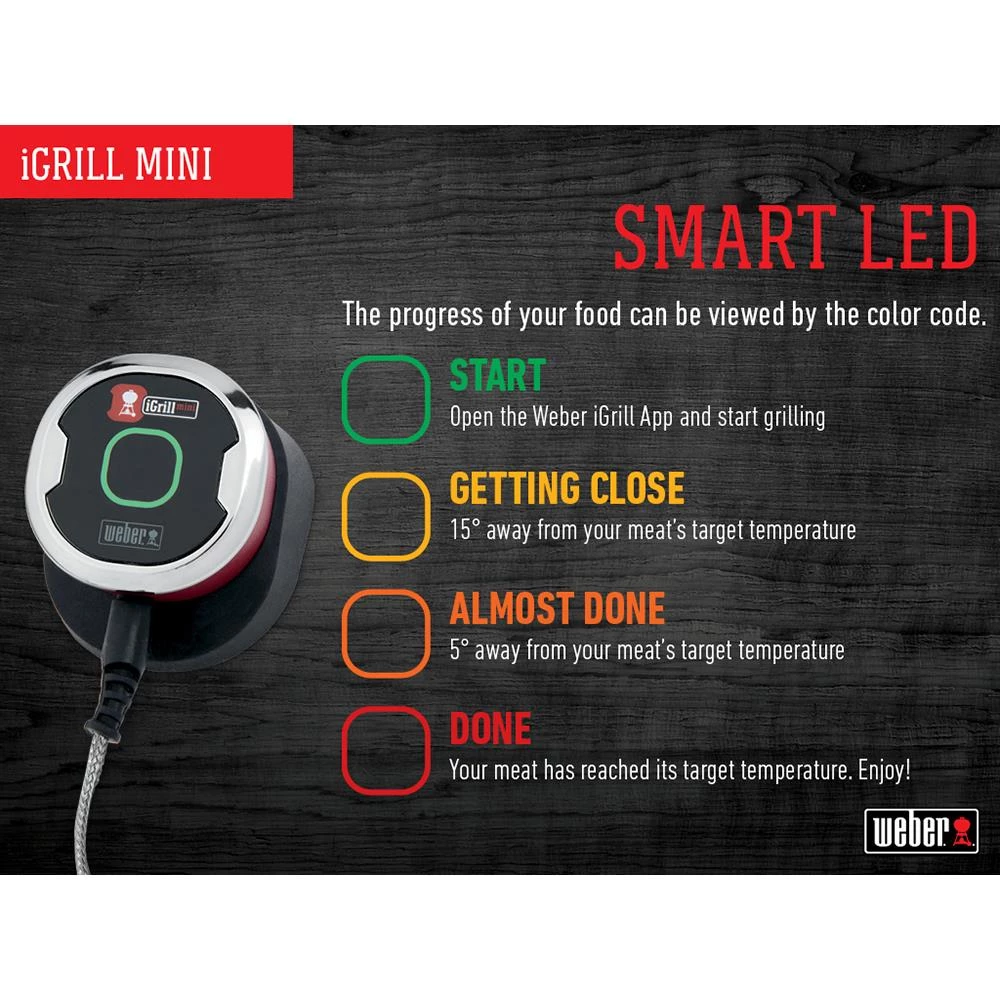 Promo βοΈ Weber Grilling Tools & Accessories iGrill Mini π 5 Promo βοΈ Weber Grilling Tools & Accessories iGrill Mini π - Image 5