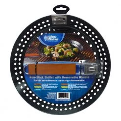 Deals ⌛ Blue Rhino Grilling Tools & Accessories Steel Non-Stick Grill Pan 🛒 -Grills & Outdoor Cooking Sales 08799828