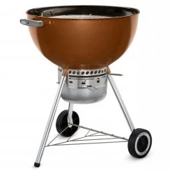 Cheapest 🎉 Weber Grills Original Kettle Premium 22-in W Copper Kettle Charcoal Grill 🔔 -Grills & Outdoor Cooking Sales 08806645 scaled