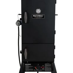 Brand new ⌛ Masterbuilt Smokers John McLemore Signature Series Two Door 30-inch 731.6 Sq. Black Gas Smoker 🎁