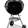 New 👏 Weber Grills Original Kettle 22-in W Black Kettle Charcoal Grill 😍