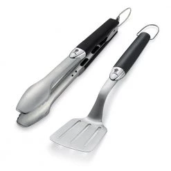 Brand new 🤩 Weber Grilling Tools & Accessories 2-Pack Stainless Steel Tool Set 🎉