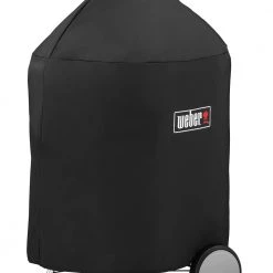 Hot Sale β Weber Grilling Tools & Accessories 25-in W x 35-in H Black Charcoal Grill Cover π