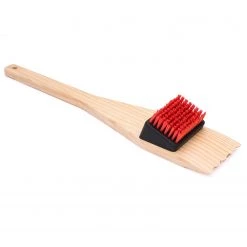 Cheap 👍 Char-Broil Grilling Tools & Accessories Safer Wood 20-in Grill Brush 🔔