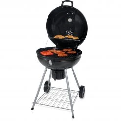 Best reviews of ⌛ Mr. Bar-B-Q Grills Stand Up Charcoal Grill 22.17-in W Black/Porcelain Kettle Charcoal Grill ⭐ -Grills & Outdoor Cooking Sales 10375438 scaled