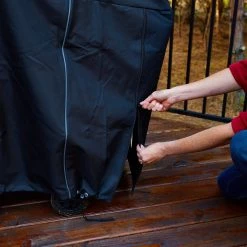 New ⌛ Pit Boss Grilling Tools & Accessories Pro 75-in W x 52-in H Black Horizontal Smoker Cover 🎉 -Grills & Outdoor Cooking Sales 10404185 scaled