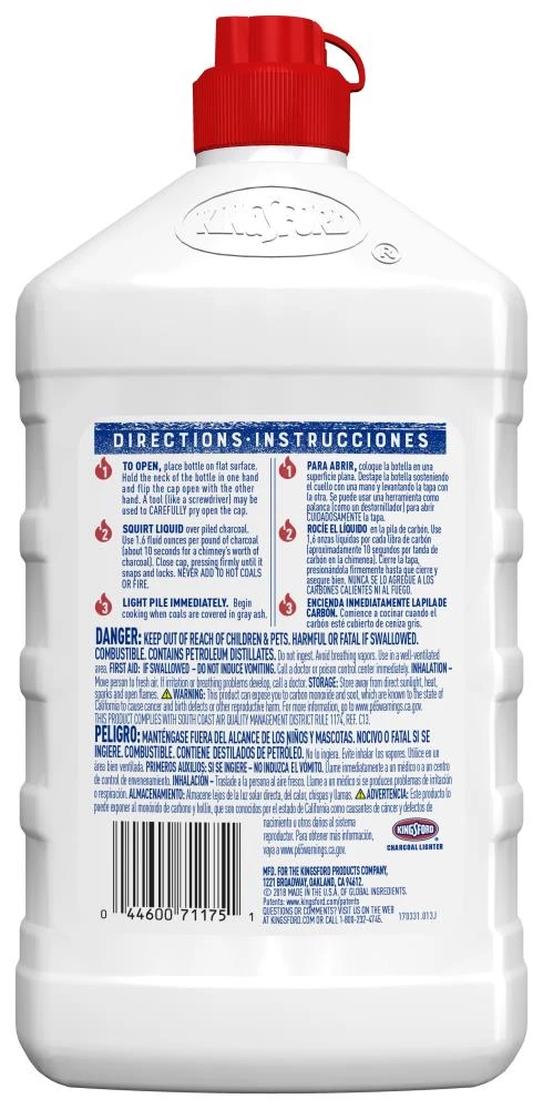Budget ❤️ Kingsford Grilling Tools & Accessories Odorless 32-fl oz Charcoal Lighter Fluid 🎉 2 Budget ❤️ Kingsford Grilling Tools & Accessories Odorless 32-fl oz Charcoal Lighter Fluid 🎉 - Image 2