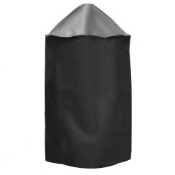 Budget 🤩 Universal Grilling Tools & Accessories 27.5-in W x 35-in H Black Vertical Smoker Cover 🎉