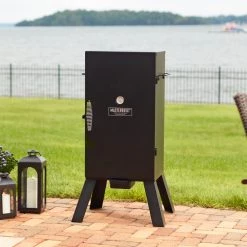 Discount 💯 Masterbuilt Smokers Analog 530-Sq in Black Electric Smoker 👍 -Grills & Outdoor Cooking Sales 11351308