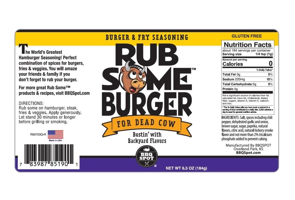 Flash Sale π Rub Some Grilling Tools & Accessories 6.5-oz Burger Seasoning Blend π 3 Flash Sale π Rub Some Grilling Tools & Accessories 6.5-oz Burger Seasoning Blend π - Image 3