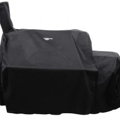 Outlet 😍 Oklahoma Joe's Grilling Tools & Accessories Highland 58.5-in W x 47.25-in H Black Horizontal Smoker Cover ✔️ -Grills & Outdoor Cooking Sales 12442954
