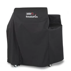 Coupon π Weber Grilling Tools & Accessories SmokeFire EX4 24inches 29-in W x 44.5-in H Black Charcoal Grill Cover π