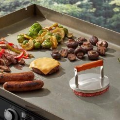 Outlet ⌛ Blue Rhino Grilling Tools & Accessories Stainless Steel Burger Press ✨ -Grills & Outdoor Cooking Sales 13815133