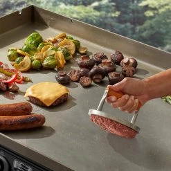 Outlet ⌛ Blue Rhino Grilling Tools & Accessories Stainless Steel Burger Press ✨ -Grills & Outdoor Cooking Sales 13815134