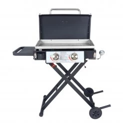 Cheapest 🧨 Blue Rhino Grills Razor Griddle Black and Silver/Powder Coated 2-Burner Liquid Propane Gas Grill 😍 -Grills & Outdoor Cooking Sales 15582330 scaled