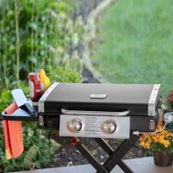 Cheapest 🧨 Blue Rhino Grills Razor Griddle Black and Silver/Powder Coated 2-Burner Liquid Propane Gas Grill 😍 -Grills & Outdoor Cooking Sales 15582332 scaled