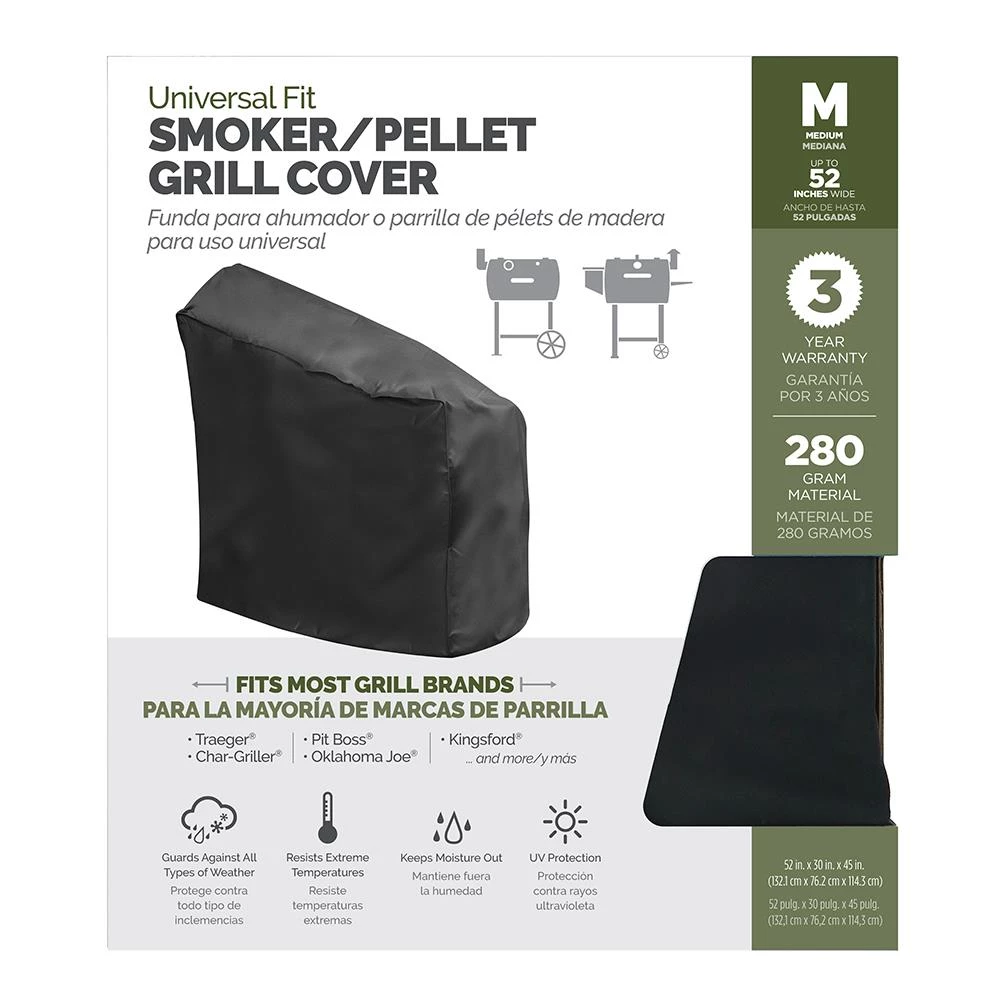 Best Sale π Universal Grilling Tools & Accessories 52-in W x 45-in H Black Charcoal Grill Cover π 3 Best Sale π Universal Grilling Tools & Accessories 52-in W x 45-in H Black Charcoal Grill Cover π - Image 3