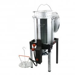 Hot Sale 😀 LoCo COOKERS Turkey Fryers, Cookers, & Pots 30-Quart 20-lb. Cylinder Electronic Ignition Gas Turkey Fryer Turkey Fryer 🌟