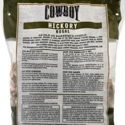 Buy 🎁 Cowboy Charcoal Grilling Fuels Hickory 180 Cubic Inch(Es) Wood Chips ⭐ -Grills & Outdoor Cooking Sales 16088833