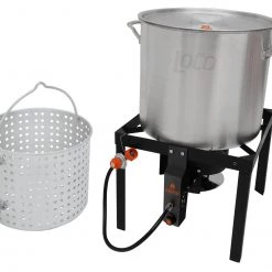 Budget 😀 LoCo COOKERS Turkey Fryers, Cookers, & Pots Loco 80qt Boiling Kit with Twist and Steam/Sure Spark ⌛