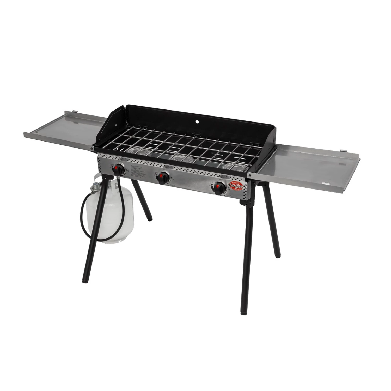 Cheapest π Char-Griller Grills Silver 3-Burner Liquid Propane Gas Grill π€© 2 Cheapest π Char-Griller Grills Silver 3-Burner Liquid Propane Gas Grill π€© - Image 2