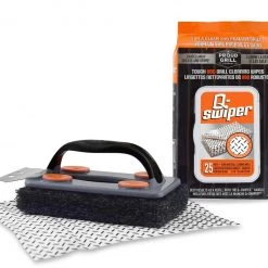 Wholesale π Proud Grill Company Grilling Tools & Accessories Grill Cleaner Kit Steel Wool Plastic 3-in Grill Brush and Scouring Pad β€οΈ