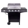 Brand new ⭐ Char-Broil Grills Performance Black 4-Burner Liquid Propane Gas Grill with 1 Side Burner ✨