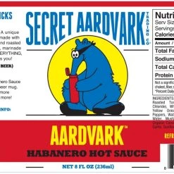 Cheap 💯 Secret Aardvark Trading Co. Grilling Tools & Accessories 8-oz Habanero Hot Sauce 😍 -Grills & Outdoor Cooking Sales 16242759