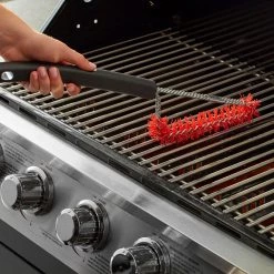 Wholesale π₯ Mr. Bar-B-Q Grilling Tools & Accessories Dual wire Nylon Plastic 17.9-in Grill Brush π§¨