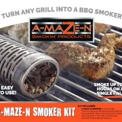 Best reviews of ✔️ A-MAZE-N Grilling Tools & Accessories Amazen Stainless Steel Accessory Kit ⌛