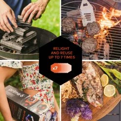 Flash Sale 😍 Prime 6 Grilling Fuels Premium sustainable reusable charcoal 9-lb Charcoal Briquettes 👍 -Grills & Outdoor Cooking Sales 16501116