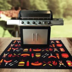 Best reviews of 💯 Doortex Grilling Tools & Accessories Doortex BBQ Mat Vinyl Rectangular Multi-colored Grill Mat 🧨