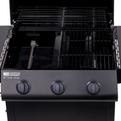 Coupon 🛒 American Gourmet Grills Black 3-Burner Liquid Propane Gas Grill ⭐ -Grills & Outdoor Cooking Sales 16819466