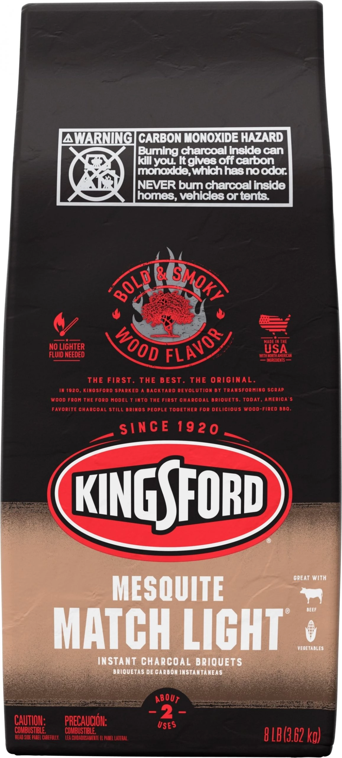 Hot Sale β Kingsford Grilling Fuels Match Light 8-lb Mesquite Charcoal Briquettes π 1 Hot Sale β Kingsford Grilling Fuels Match Light 8-lb Mesquite Charcoal Briquettes π