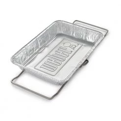 Hot Sale 🔔 Weber Grilling Tools & Accessories SmokeFire 1.28-in x 7.62-in W Disposable Aluminum Grill Drip Pan 🧨