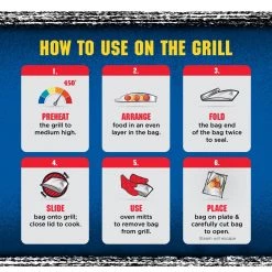 Cheapest 😀 Kingsford Grilling Tools & Accessories Aluminum Non-stick Grill Bag(s) ❤️ -Grills & Outdoor Cooking Sales 17753585