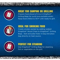 Cheapest 😀 Kingsford Grilling Tools & Accessories Aluminum Non-stick Grill Bag(s) ❤️ -Grills & Outdoor Cooking Sales 17753590