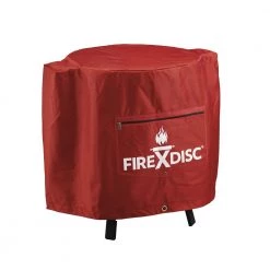 Cheap 😍 FIREDISC Grilling Tools & Accessories 12-in W x 11-in H Fireman Red Gas Grill Cover 🌟