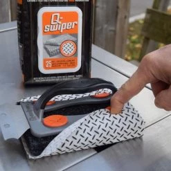 Wholesale 😀 Proud Grill Company Grilling Tools & Accessories Grill Cleaner Kit Steel Wool Plastic 3-in Grill Brush and Scouring Pad ❤️ -Grills & Outdoor Cooking Sales 40467845