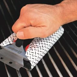 Wholesale 😀 Proud Grill Company Grilling Tools & Accessories Grill Cleaner Kit Steel Wool Plastic 3-in Grill Brush and Scouring Pad ❤️ -Grills & Outdoor Cooking Sales 40467847