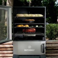 Discount 🧨 Masterbuilt Smokers 40-inch Digital Charcoal Smoker in Gray 💯 -Grills & Outdoor Cooking Sales 40778421 scaled